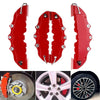 4Pcs Car Universal Disc Brake Caliper Covers Front&Rear Kits Brake Caliper Cover