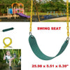 Outdoor Kids Children Swing Garden Safety Seat Set EVA & Galvanized Iron Chain