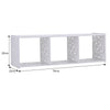 Floating Display Shelves Wall Mounted Cube Shelf Display Storage Shelving Unit