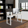 Home Office Study Corner Desk Computer PC Writing Table WorkStation Wooden Metal