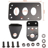 1 Set Number Plate Bracket Stop Chopper Motorbike Tail Light Side Mount License