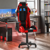 Cushioned Computer Gaming Desk Office Chair Executive Swivel Leather Home Desk