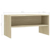 Oak Small TV Stand Unit Media Storage Cabinet Shelf TV Sideboard Room Furniture