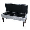 Large Chesterfield Storage Ottoman Bench Box Widnow Seat Stool Bedroom Footstool