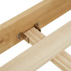Corona 4ft Small Double Bed Frame Low Foot End Solid Pine Wood Bedroom Furniture