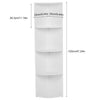 4 Tier Corner Shelf Bookshelf Display Storage Stand Rack Ladder for Home Office