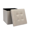 Ottoman Storage Seat Stool Trunk Toy Chest Bedding or Blanket Box Folding Bench