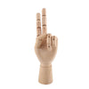 Wooden Mannequin Hands Artwork Sculpture Left Body Jointed Articulated Model