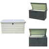 600L Outdoor Storage Box Garden Patio Tools Cabinet Chest Lid Container Lockable