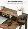 Industrial Computer Desk Home Office Laptop Writing Study Table Small Furniture
