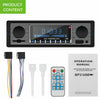 Bluetooth Retro Car Radio MP3 Player Stereo USB AUX Classic Car Stereo Audio NEW