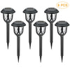 6X Solar Garden LED Stake Lights Waterproof Outdoor Lawn Pathway Landscape Lamp