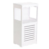 Wooden Bathroom Cabinet Shelf Storage Cupboard Toilet Unit Free Standing