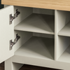 1 Door TV Unit Cabinet Sideboard Stand Living Room Entertainment Grey