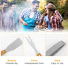 Professional 3Pcs Stainless Steel BBQ Cooking Utensil Set Spatula Tongs and Fork