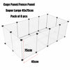 DIY Pet Playpen Metal Small Animals Cage Fence Indoor Outdoor