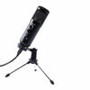 Microphone Mic Kit Jack Condenser Studio Tripod Stand For PC Laptop Recording KT