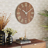 Wall Clock Illuminated / Solid Numerals Silent Retro Chic Decor 12-13inch Clocks
