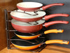 5 Tier Frying Pan Stand Holder Kitchen Cabinet Pantry Storage Organiser Rack New