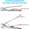 Stainless Steel Toe Nail Clippers Finger Nail Cutters for Thick Nails Heavy Duty