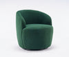 Modern Accent Armchair 360°Swivel Chair Sofa Living Room Bedroom Furniture Green