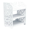 3/4/7 Tier Shoes Storage Cabinet White Door Organiser Shelf Rack Stand Unit New