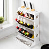 2/3 Tier Rotating Jars Spice Rack Organiser Kitchen Storage Holder Free Standing