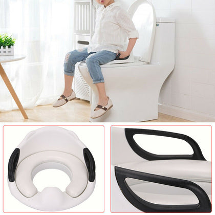 2 in1 Baby Toilet Chair Stool Seat Training Child Toddler Kid Safe Potty Trainer