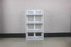 White Wooden Shoe Storage Rack Display Stand Organiser Unit Cabinet Book Shelves