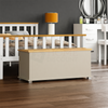 Storage Ottoman Chest Toy Box Bedroom Blanket Bedding Trunk Bench Wood Large