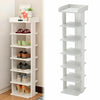 7 Tier Shoe Rack Storage Shelf Corner Shoes Cabinet Organiser Stand Unit Wood