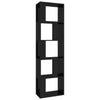 Book Cabinet Room Divider Bookcase Storage Display Corner Rack Wooden Furniture