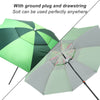 Beach Umbrella Fishing Umbrella 360 Degree Adjustable Sun Shade Shelter w/Bag