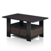 Furinno Andrey Coffee Table with Bin Drawer Living Room Furniture with Storage