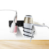 Hair Straightener Hair Dryer Holder Storage Aluminum Wall Mounted Rack Spiral UK