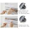 Kitchen Paper Aluminium Foil Cling Film Holder 4in1 Roll Dispenser Wall Mounted