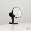 Contemporary Desk Lamp Clip On Spotlight Table Gloss Black Finish Metal Lamp