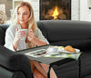 Freestanding Adjustable Portable Table buddy Dinner Laptop desk with cup holder