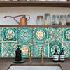 10pcs Moroccan Tile Sticker Bathroom Kitchen Waterproof Wall Decal DIY Home Deco