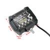 2pcs 4 inch 60W Car 12V 24V LED Work Spot Light Lamp ATV Offroad SUV Truck Boat