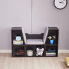Bookcase Storage Reading Seat Unit Kids Adults Six Cubes Organiser Relaxation