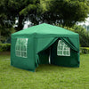 2MX2M 2.5MX2.5M 3MX3M Pop Up Gazebo Garden Party Tent With Sides Canopy Marquee