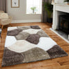Non Slip Shimmer Sparkle Shaggy Rug Thick Pile Living Room Kitchen Lounge Carpet