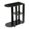 Modern 2 Tier Side End Tables Coffee Tray Sofa Bed Side Console Stand Home