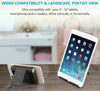 iPad Tablet iPhone Desk Stand Holder Mobile Phone Folding Portable Black