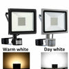 30W 50W 100W LED Flood Light PIR Motion Sensor Outdoor Garden Security Spotlight