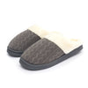 LADIES WOMENS WARM FAUX FUR LINED COMFY HARD SOLE OUTDOOR SLIPPERS SHOES SIZE