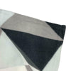 Dreamscene Geometric Shapes Fleece Throw Over Bed Soft Blanket, Grey 120 x 150cm