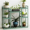 Eye-Protect Bluish Green Plant Stand Flower Pot Shelf Greenhouse Gardening Gift