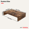 Bestier 40cm Wooden Monitor Stand for 15.6'' Laptop PC and Computers Screen